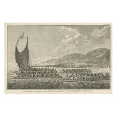 The King of Owyhee, Sandwich Isles 'Hawaii' with Gifts for Captain Cook, 1803