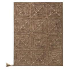 Handmade Outdoor-Indoor Rug in Cacao Brown by iota