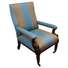 Fine Quality William IV Mahogany Arm Chair