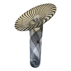 Lámpara de pie de cristal de Murano de Lino Tagliapietra para La Murrina, Italia, años 70
