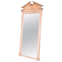 Antique 1880’s French Wooden Frame Mirror