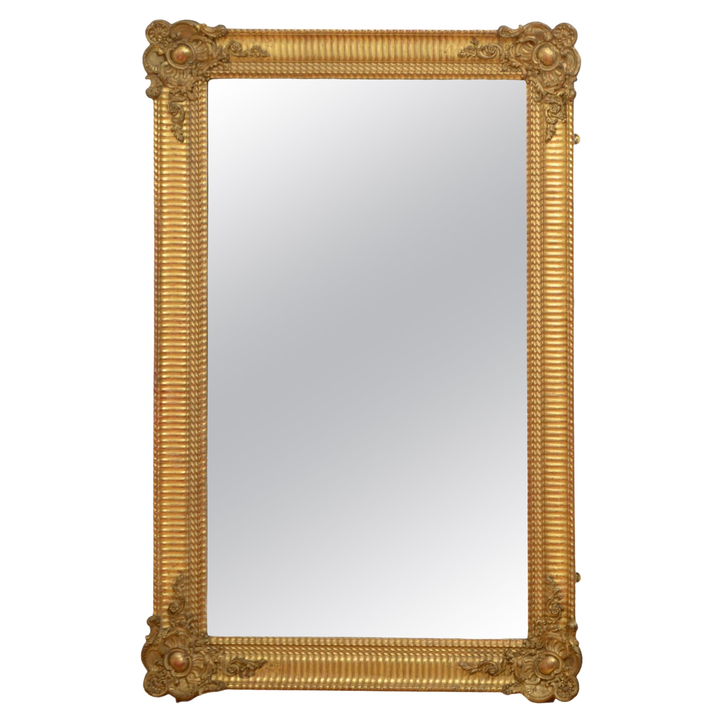 Early 19th Century Giltwood Wall Mirror For Sale