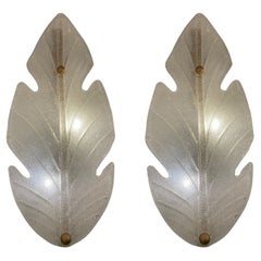 Pair of Wall Lights in Murano Glass, Italy 1960s