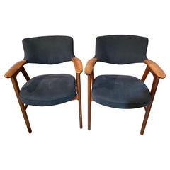 Pair of Mid-Century Side Chairs by Erik Kirkegaard