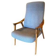 Mid-Century Teak Lounge Chair by Rolf Rastad & Adolf Relling