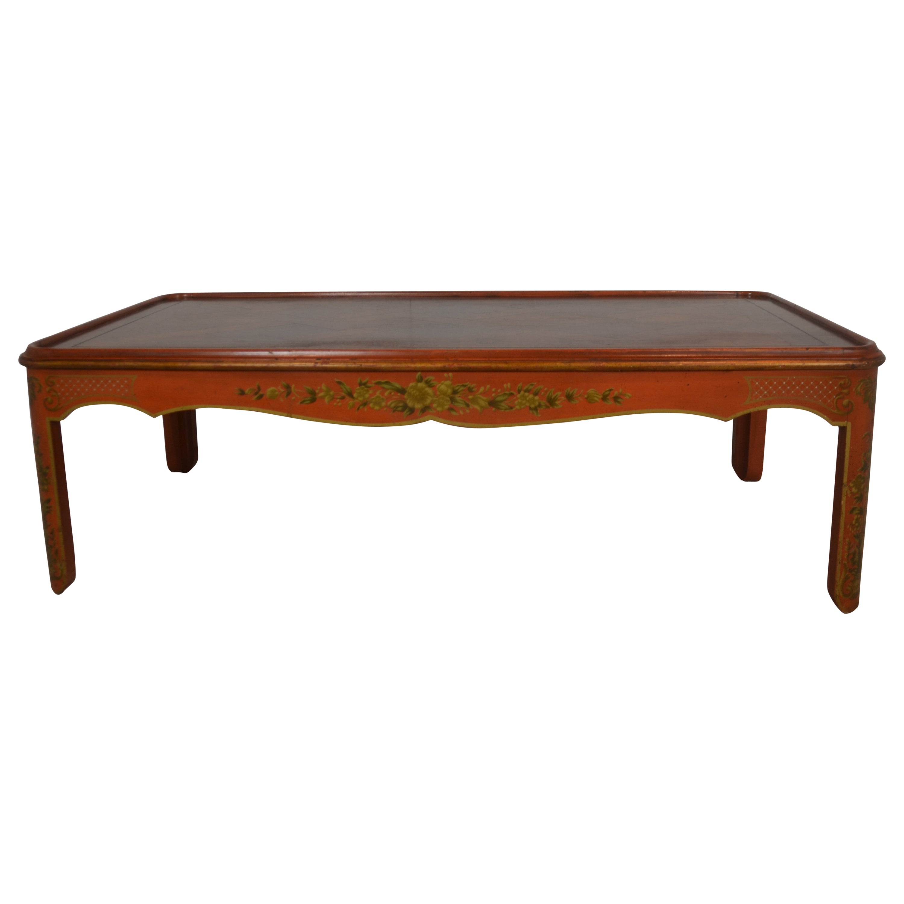 Chinoiserie Coffee Table For Sale at 1stDibs