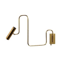 Gentner Design Brass Pivot Wall Sconce