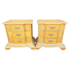 Set of 2 Nightstands Side Tables by Alberto Cervero of Spain