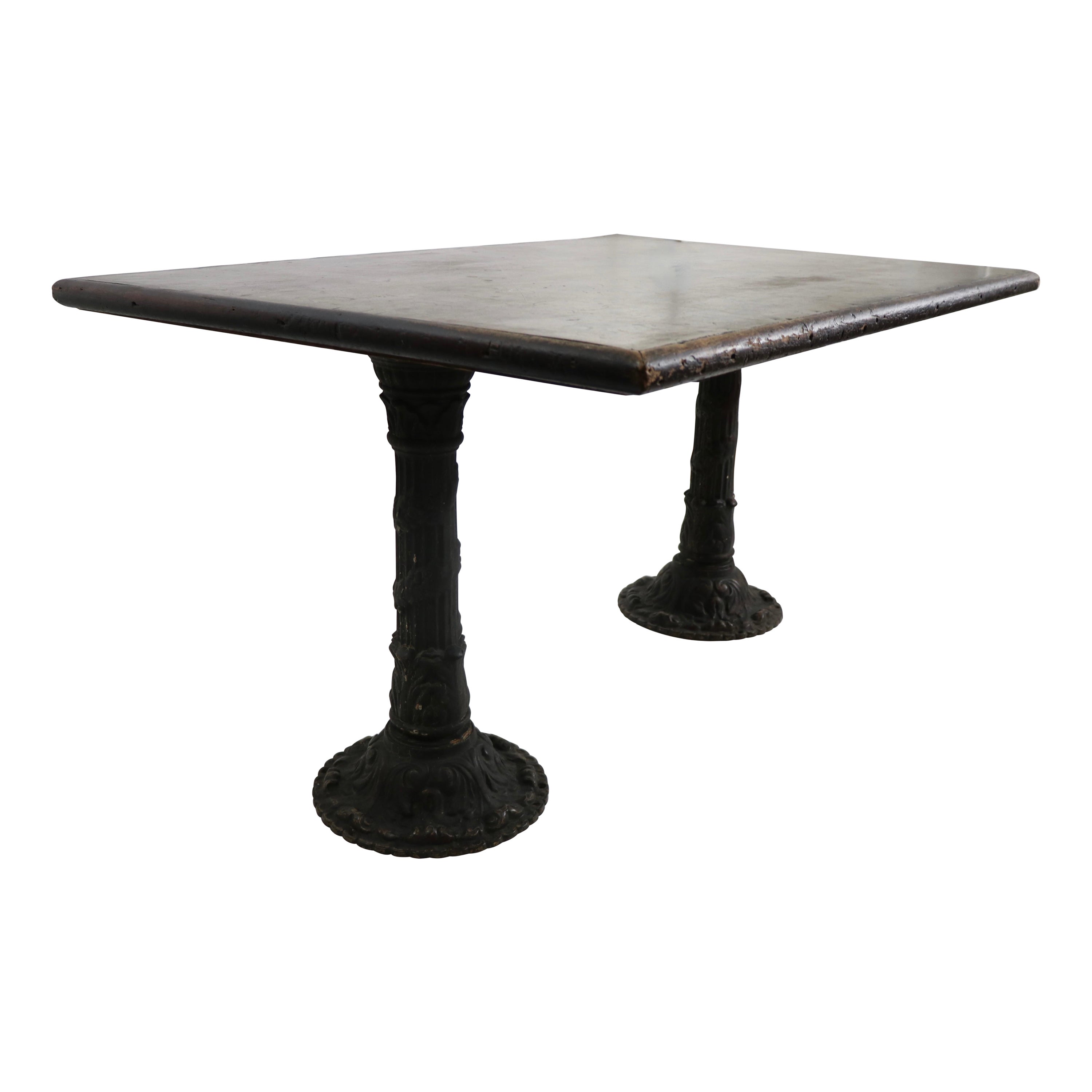 Rustic Farm Work Dining Table For Sale