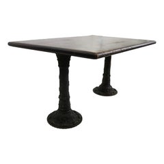 Retro Rustic Farm Work Dining Table