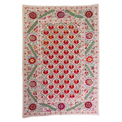 Retro Susani with Pomegranates Suitable for Table, Curtain, Bed and Wall