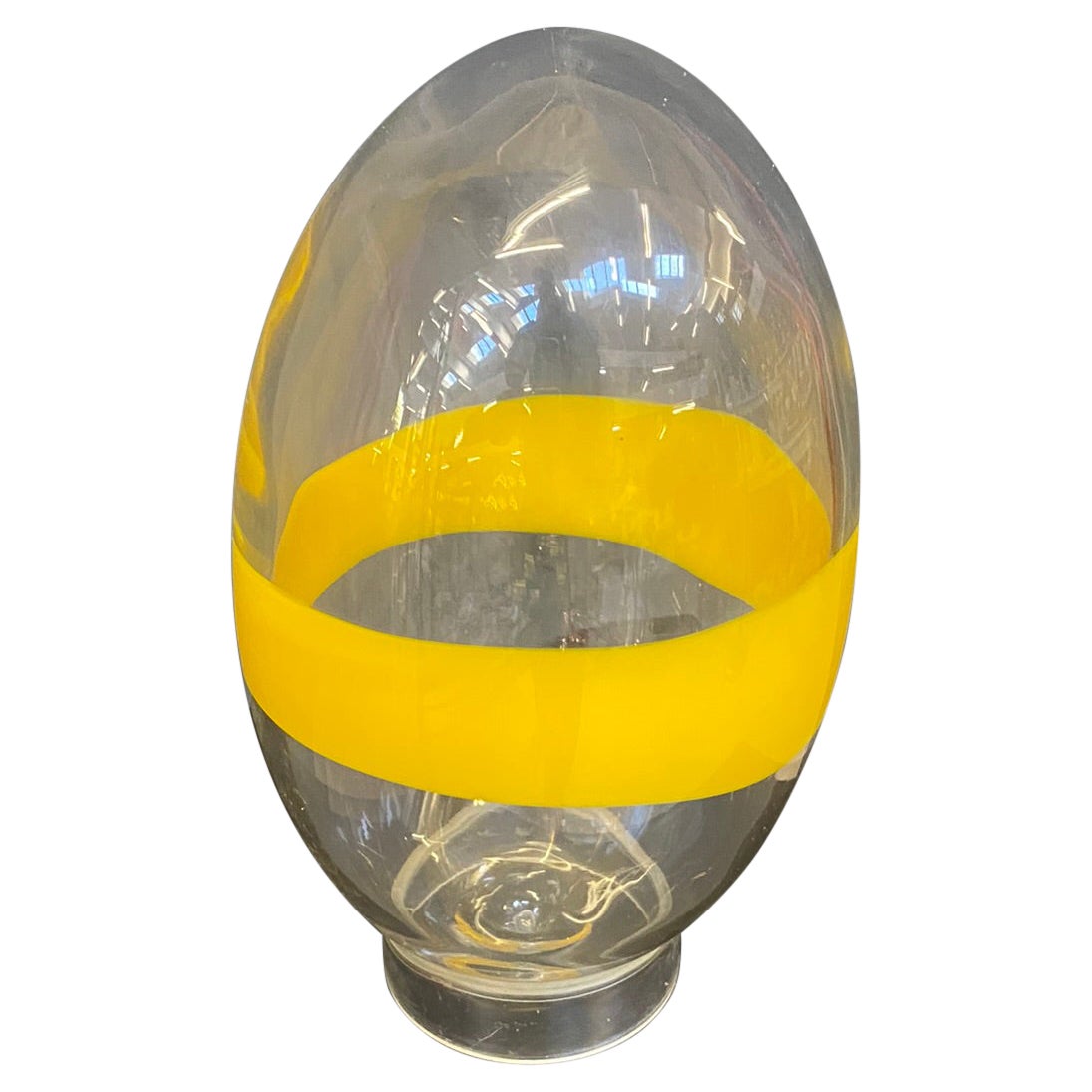 Venini Egg by Ludovico Diaz de Santillana for Pierre Cardin, Vintage 1960  For Sale