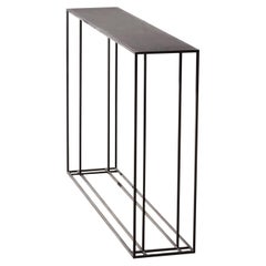 Loft Binate Console Table — Small — All Blackened Steel