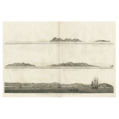 Used Print of the City of Ten-Tchoo-Foo, China, 1796