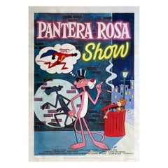 Pink Panther Show 1978 Italian 4 Foglio Film Movie Poster