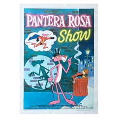 Pink Panther Show 1978 Italian 2 Foglio Film Movie Poster