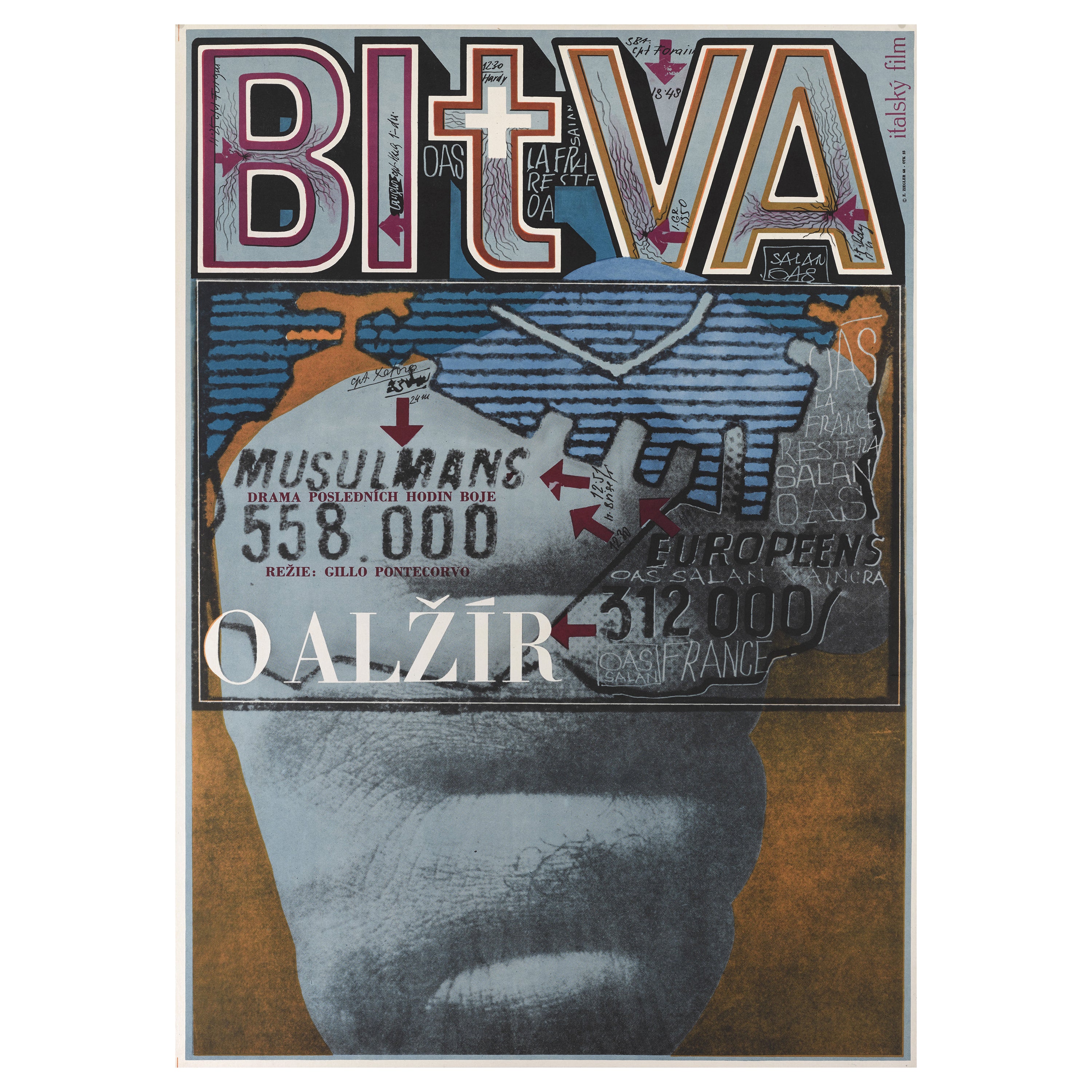 La Battaglia di Algeri / Battaglia di Algeri / Bitva o Alzir in vendita