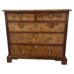 Antique George I Quality Walnut Chest of Drawers 