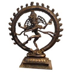 Antique Bronze Dancing Shiva Nataraja