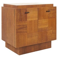 Lane Mid-Century Brutalist Nightstand