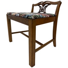 Art Deco Used Style Accent Chair Floral Prints and Victorian Accents