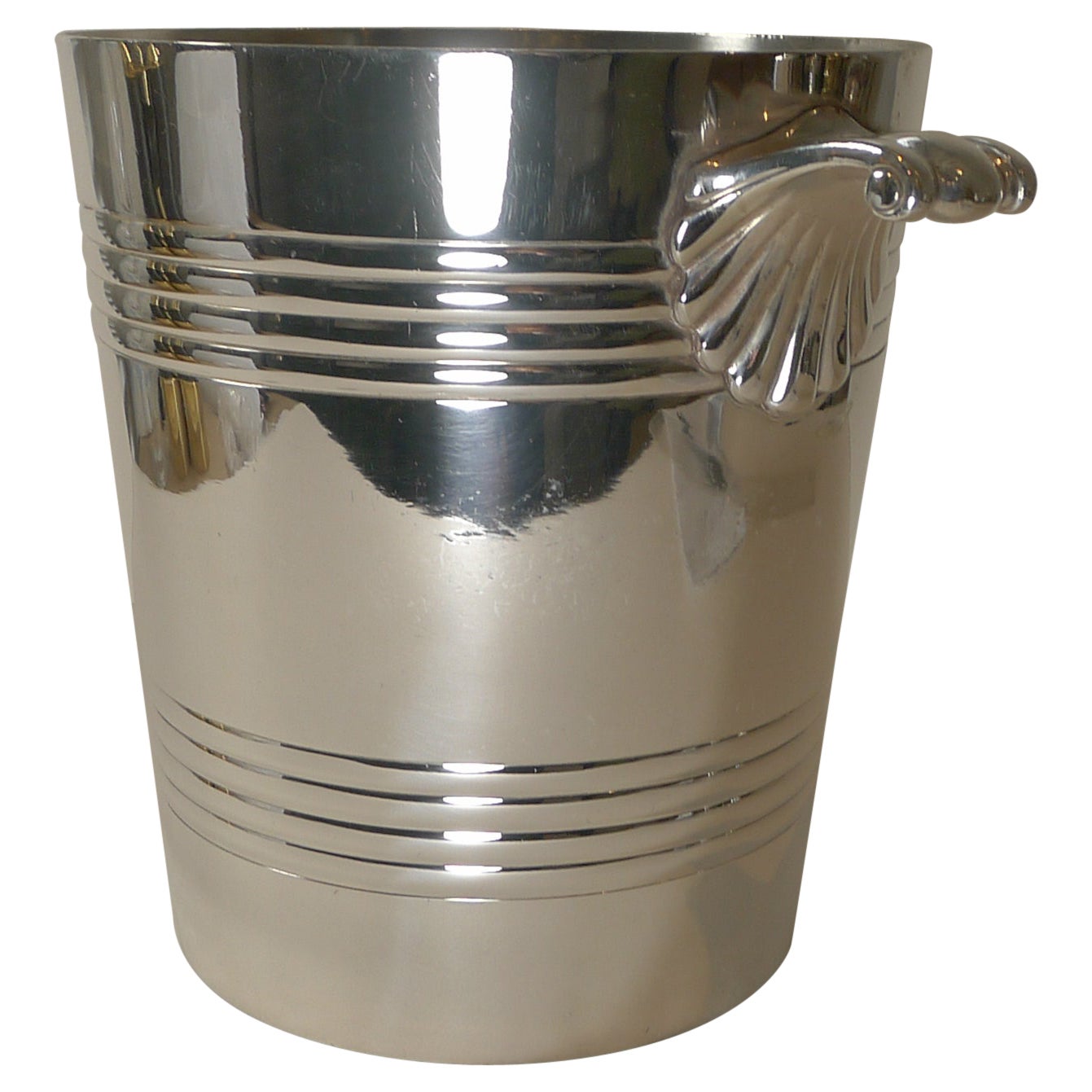 Silver Plated Wine Cooler / Champagne Bucket by Wiskemann, Belgium c.1930