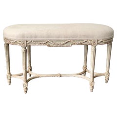 Louis XVI Style Small Bench