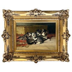 Antique "Kittens at Play" by John Henry Dolph