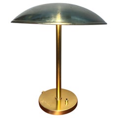 Danish Modernist Table Lamp in Brass from the 1940s by Lyfa With Provenance