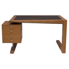 Bureau en hêtre et ébène de Massimo Scolari pour Giorgetti Zeno, années 1990