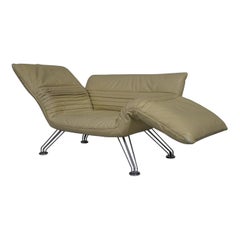 De Sede Ds 142 Canapé/chaise longue vintage par Winfried Totzek, Suisse 1988