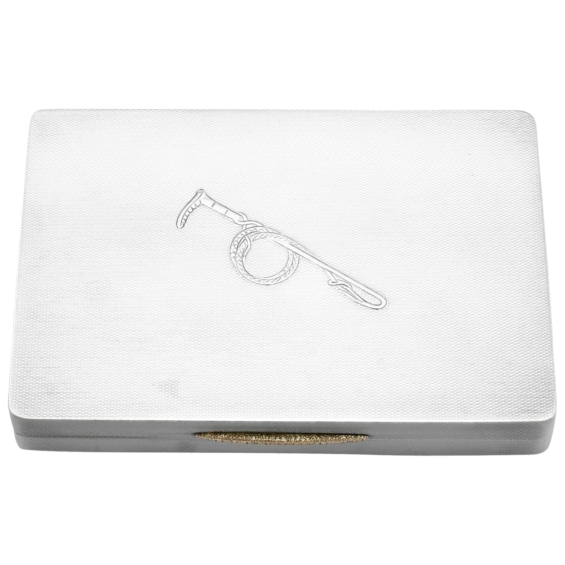 Kenneth Begay Sterling Silver Box at 1stDibs