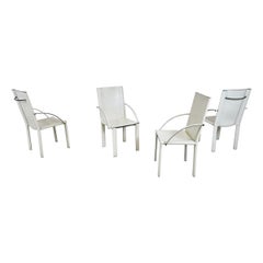 Carlo Bartoli Dining Chairs for Matteo Grassi, Set of 4, 1980s