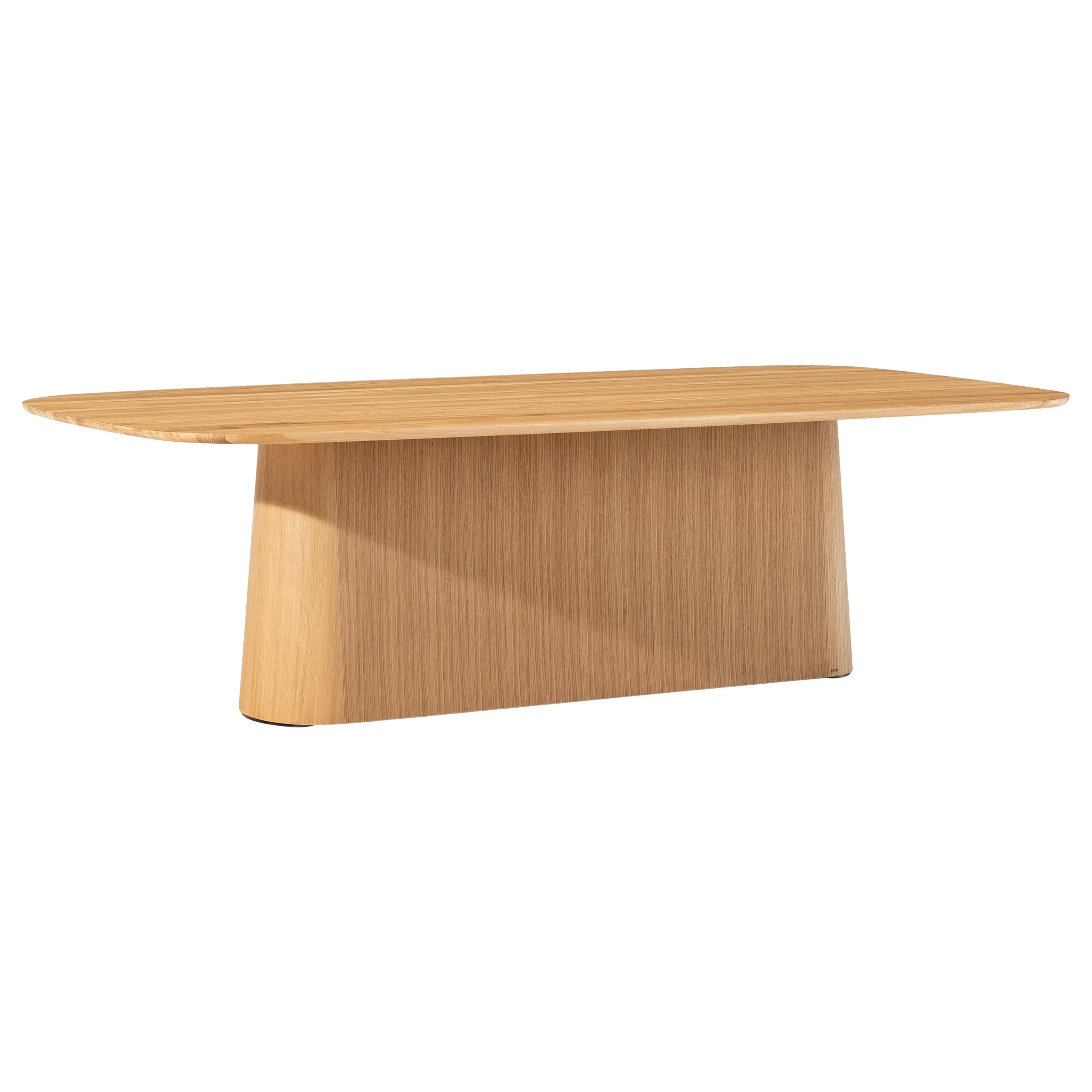 Contemporary Dining Table POV 467, Solid Oak or Walnut, 300 For Sale