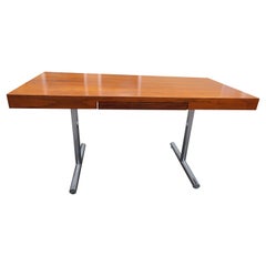 Wonderful Executive Walnut "Omega" Desk by Hans Eichenberger Mid-Century Modern