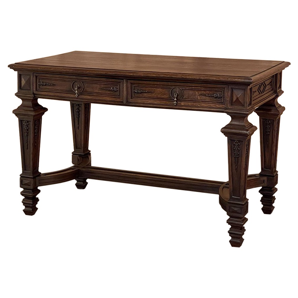 19th Century French Louis XIV Writing Table, Desk For Sale