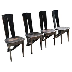 Set of Four Elm Chair