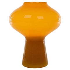 Used Hand-Blown Amber Fungo Table Lamp 'Medium' by Massimo Vignelli for Venini, 1950s