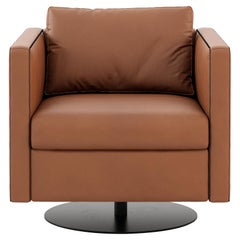 Marlow Armchair with Buttons in Leather, Contemporary Portuguese Design