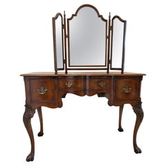 Antique Quality Burr Walnut Dressing Table