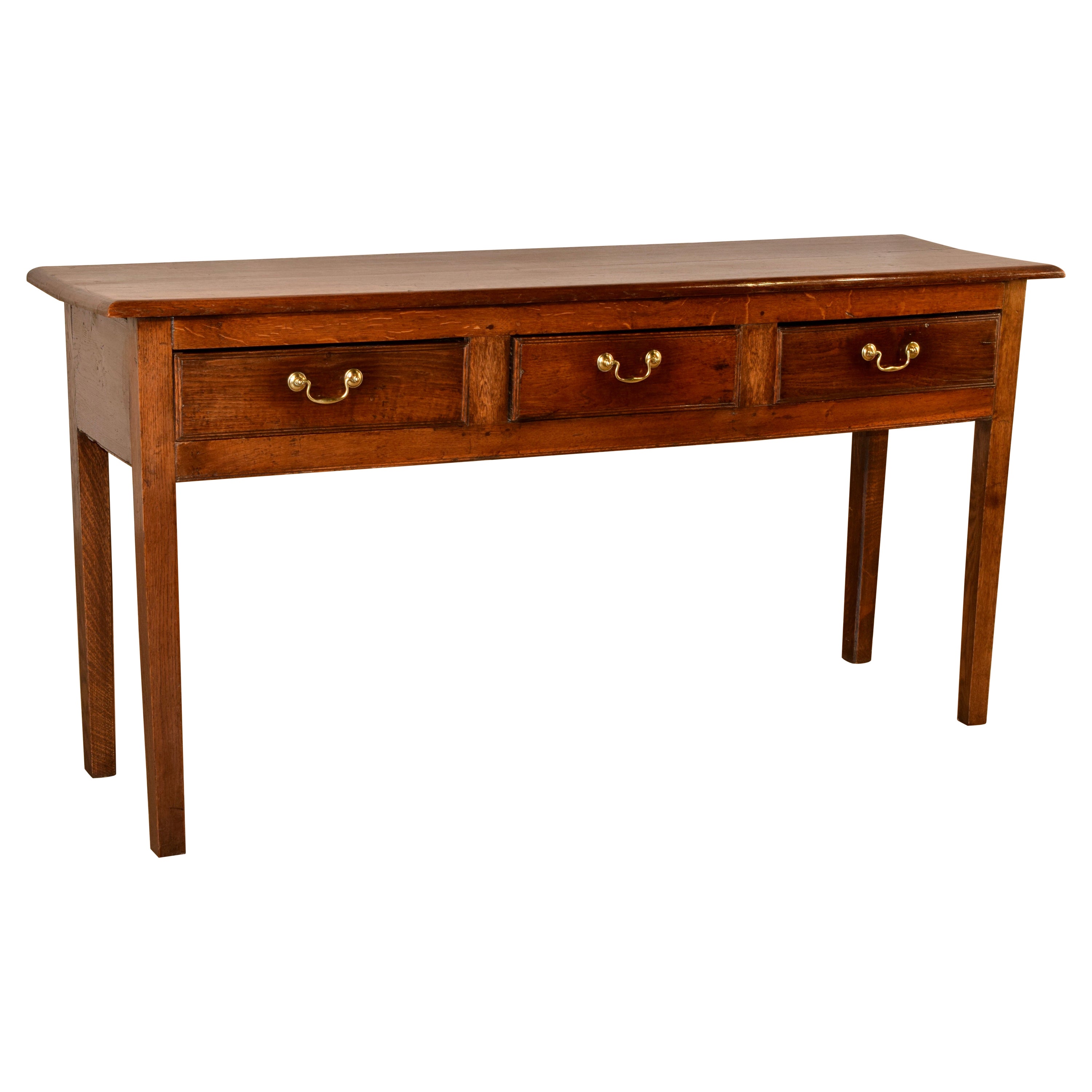 English Oak Sideboard, Circa 1900