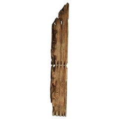 Japanese Antique Wooden Boat Parts / Wabi-Sabi Board / Wall-Mounted Objects