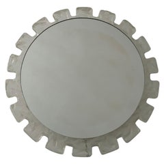 Espejo de pared Hillebrand Vintage Lucite con retroiluminación, años 70, Alemania