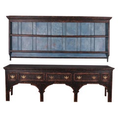 George III Painted Pine Dresser