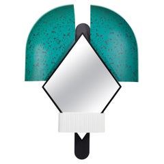 Bonnet Mirror by Houtique, Green