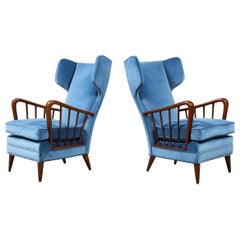 Model #6053B Wing Chairs by Osvaldo Borsani for ABV