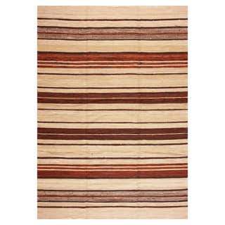 Antique American Rag Rug 8' 6