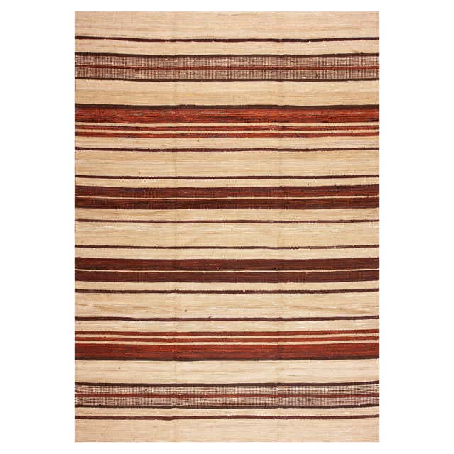 Antique American Rag Rug 8' 6