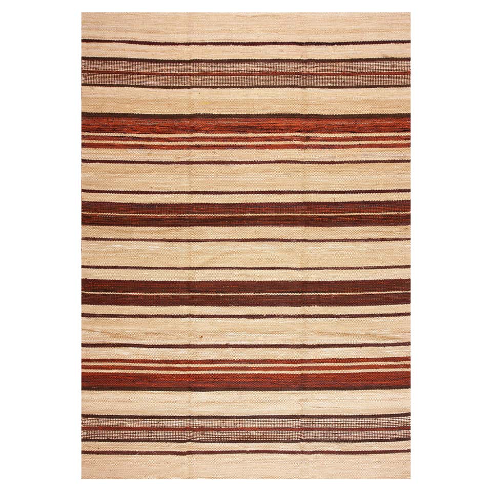 Antique American Rag Rug 8' 6