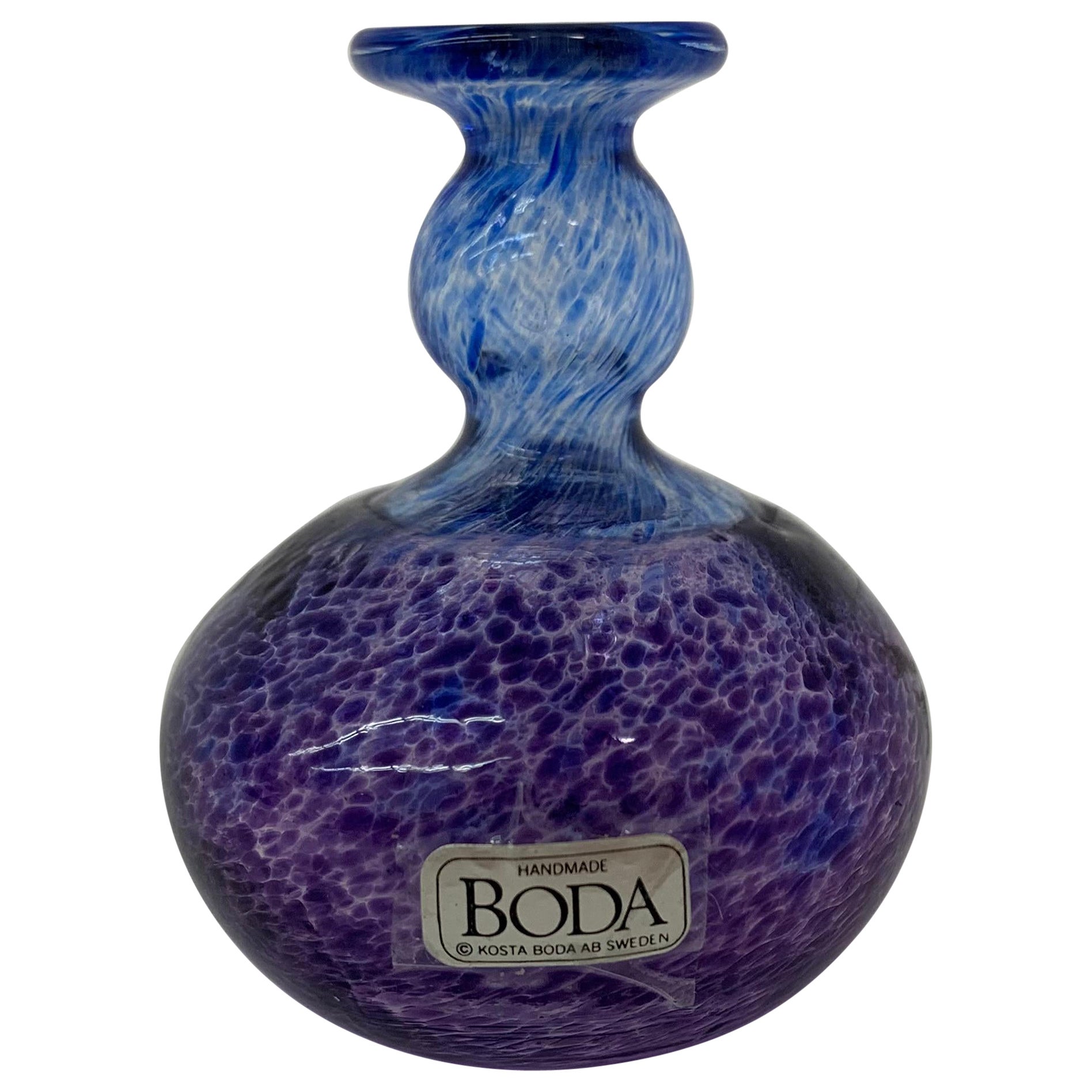 Vase miniature Bertil Vallien pour Kosta Boda, années 1990